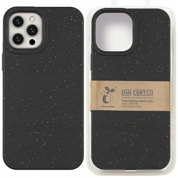 Eco Case etui iPhone 14 Plus silikonowy degradowalny pokrowiec czarne