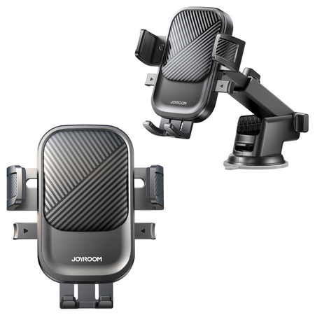 JOYROOM UCHWYT SAMOCHODOWY JR-OK6 DO TELEFONÓW IPHONE ANDROID Z REGULACJĄ