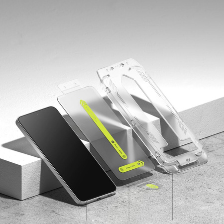 RINGKE SZKŁO HARTOWANE EASY SLIDE DO GALAXY A56 5G 2 SZTUKI Z OCHRONĄ PEŁNĄ