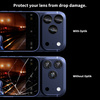 OSŁONA APARATU TECH-PROTECT CAMRING FIT+ IPHONE 14 PRO / MAX / 15 PRO / MAX / 16 PRO / MAX / 17 PRO / MAX DEEP BLUE