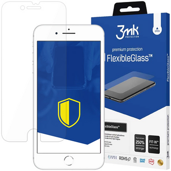 3MK SZKŁO HIBRYDOWE DO IPHONE 8 FLEXIBLEGLASS ZAPOBIEGA ZARYSOWANIOM