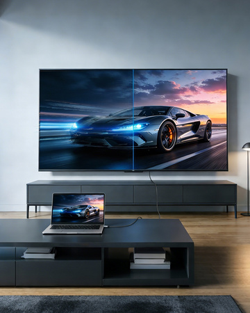 INNOSTYLE KABEL USB-C HDMI ADAPTER PRZEJŚCIÓWKA DO MONITORA TV 4K 60HZ 2M