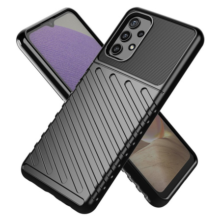 Thunder Case elastyczne pancerne etui pokrowiec Samsung Galaxy A52s 5G / A52 5G / A52 4G niebieski