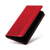 Magnet Strap Case etui iPhone 14 Plus pokrowiec z klapką portfel mini smycz podstawka czerwone