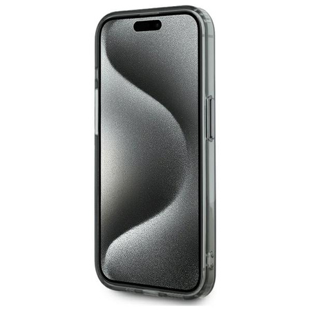 KARL LAGERFELD ETUI DO IPHONE 15 PRO 6.1 HARDCASE IML METAL CHOUPETTE HEAD
