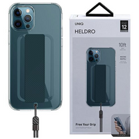 UNIQ etui Heldro iPhone 12 Pro Max 6,7" przezroczysty/clear Antimicrobial
