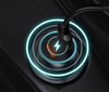 BASEUS ŁADOWARKA DO AUTA USB 40 W KABEL USB TYP C - LIGHTNING NIEBIESKI