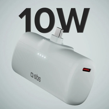 SBS POWERBANK 5000 MAH DO TELEFONÓW I URZĄDZEŃ USB-C SZYBKA