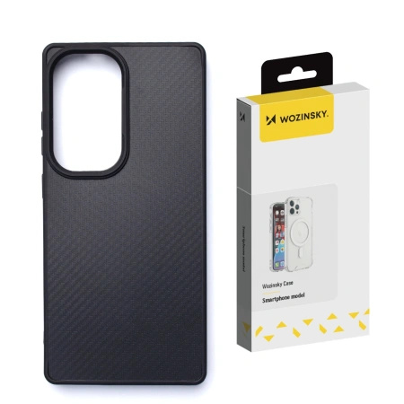 WOZINSKY ETUI CARBON FIBRE CASE DO SAMSUNG GALAXY S25+ Z DO MAGSAFE