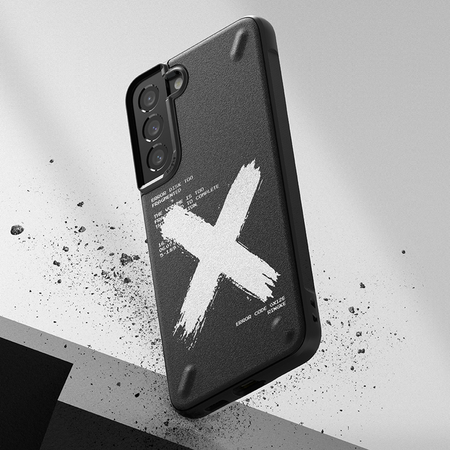 Ringke Onyx Design wytrzymałe etui pokrowiec Samsung Galaxy S22+ (S22 Plus) czarny (X) ()