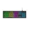 Klawiatura Wozinsky WKG-200 z rolką gamingowa membranowa RGB - czarna