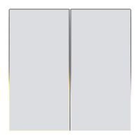 Włącznik światła AVATTO TS60-EU-W2 ZigBee 2-kanałowy (biały)