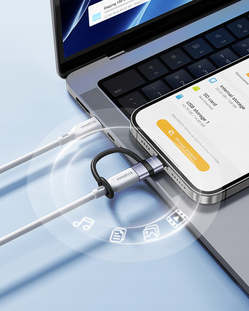 INNOSTYLE ADAPTER PRZEJŚCIÓWKA USB-C USB TYP C DO LIGHTNING IPHONE 12 13 14