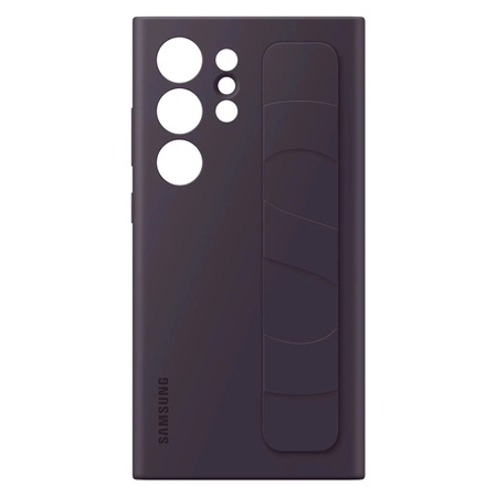 Etui Samsung Standing Grip Case EF-GS928CEEGWW z uchwytem / podstawką do Samsung Galaxy S24 Ultra - ciemnofioletowe