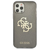 Guess GUHCP12LPCUGL4GBK iPhone 12 Pro Max 6,7" czarny/black hard case Glitter 4G Big Logo