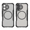 HURTEL ETUI CASE LEADING SERIES DO IPHONE 16 DO MAGSAFE SILIKONOWE CZARNE