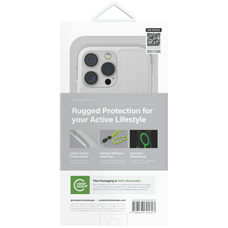 UNIQ ETUI COMBAT ACTIVE DO IPHONE 16 PRO MAGCLICK CHARGING LUME WHITE