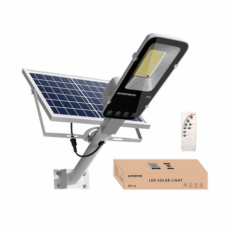 SUPERFIRE LAMPA SOLARNA LED 63W 500LM DO OGRODU 5000MAH ZASILANIE SOLARNE