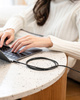 INNOSTYLE POWERFLEX ULTRA KABEL USB-C SZYBKIE ŁADOWANIE THUNDERBOLT 10GBPS 100W KEVLAR 2M CZARNY