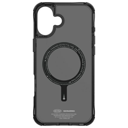 Skinarma etui Saido iPhone 16 6.1       Magnetic Charging czarny/black