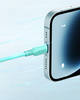 INNOSTYLE JAZZY KABEL USB-C LIGHTNING MFI SZYBKIEGO ŁADOWANIA DO IPHONE KEVLAR 1M ZIELONY
