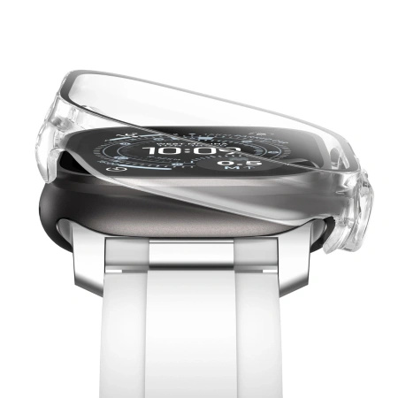 Szkło ochronne AMAZINGTHING Radix z etui na Apple Watch UItra 3 49 mm - przezroczyste