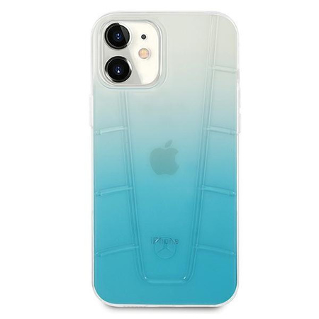 Mercedes MEHCP12SCLGBL iPhone 12 mini 5,4" niebieski/blue hardcase Transparent Line