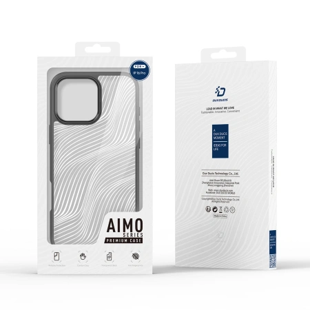 DUX DUCIS ETUI AIMO DO IPHONE 16 PRO MAX POKROWIEC Z OCHRONA WYŚWIETLACZA