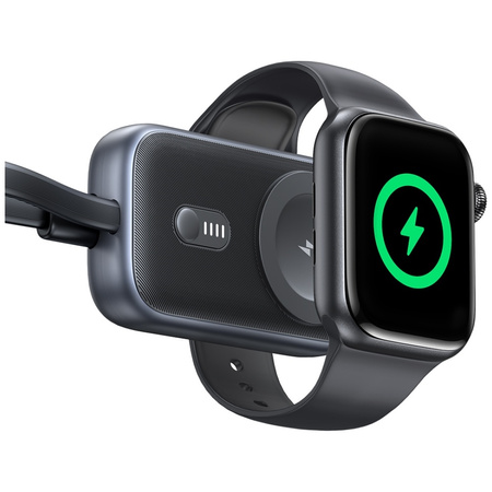 USAMS ŁADOWARKA INDUKCYJNA 2W1 POWERBANK DO APPLE WATCH IPHONE 1200MAH
