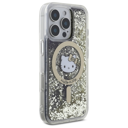 HELLO KITTY ETUI MAGNETYCZNE DO IPHONE 16 PRO MAX 6.9 LIQUID GLITTER FEVER