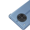 Clear View Case etui Huawei nova 8i pokrowiec z klapką czarne