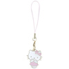 HELLO KITTY ZAWIESZKA TELEFONOWA HKCPMKP PHONE STRAP Z CHARMS DO SMARTFONÓW