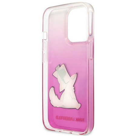 Karl Lagerfeld KLHCP14XCFNRCPI iPhone 14 Pro Max 6,7" hardcase różowy/pink Choupette Fun