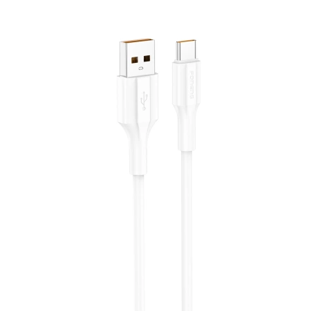 FONENG kabel XS01 USB-C 3A 1M Biały