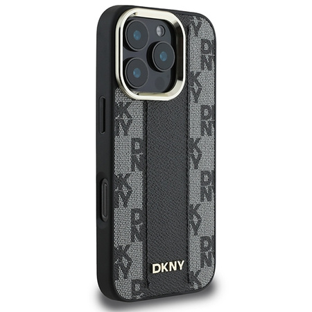 DKNY ETUI DO IPHONE 16 PRO 6.3 HARDCASE Z DO MAGSAFE I WZOREM CHECKERED