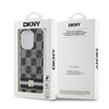 DKNY ETUI HARDCASE DO IPHONE 13 PRO 6.1 IML CHECKERED MONO STRIPES