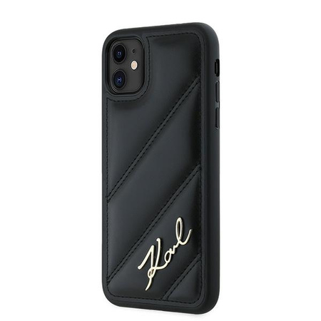 KARL LAGERFELD ETUI DO IPHONE 11 XR KLHCN61PQDSMGK HARDCASE DIAGONAL