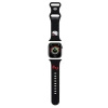 Pasek Hello Kitty Silicone Kitty Head na Apple Watch 38/40/41mm - czarny
