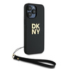 DKNY POKROWIEC HARDCASE DO IPHONE 14 PRO 6.1 Z OPASKĄ NA RĘKĘ LOGO