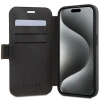 Etui Guess 4G Metal Logo na iPhone 15 Pro - brązowe