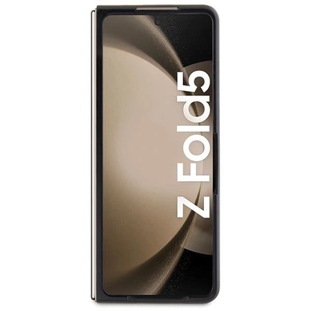 Etui Karl Lagerfeld Saffiano Karl&Choupette Pin na Samsung Galaxy Z Fold 5 - czarne