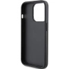 Etui Karl Lagerfeld Saffiano Cardslot Karl&Choupette Metal Pin do iPhone 15 Pro - czarne