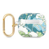 Guess GUA3HHFLN AirPods 3 cover zielony/green Flower Strap Collection