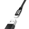 Baseus Yiven kabel przewód w materiałowym oplocie USB / Lightning 1,2M czarny (CALYW-01)