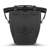 Wozinsky wodoodporna torba rowerowa sakwa na bagażnik 25l czarny (WBB24BK)