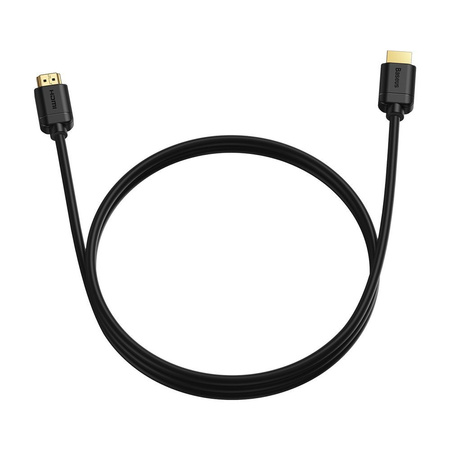 BASEUS KABEL HDMI 2.0 4K 60 HZ 3D HDR 18 GBPS 2 M CZARNY