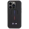 Etui BMW Grip Hot Stamp na iPhone 15 Pro - czarne