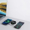 DUDAO SZYBKA ŁADOWARKA INDUKCYJNA 3W1 15W KABEL USB-C DO TELEFONU SŁUCHAWEK