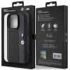 Etui BMW Perforated Tricolor Line na iPhone 15 Pro Max - czarne