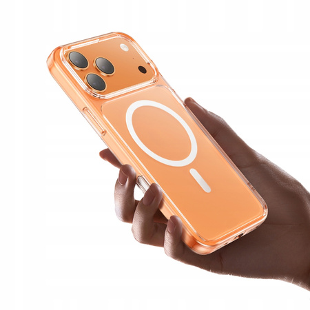 MCDODO ETUI MAGNETYCZNE CLEAR CASE WZMOCNIONE DO MAGSAFE IPHONE 17 PRO MAX